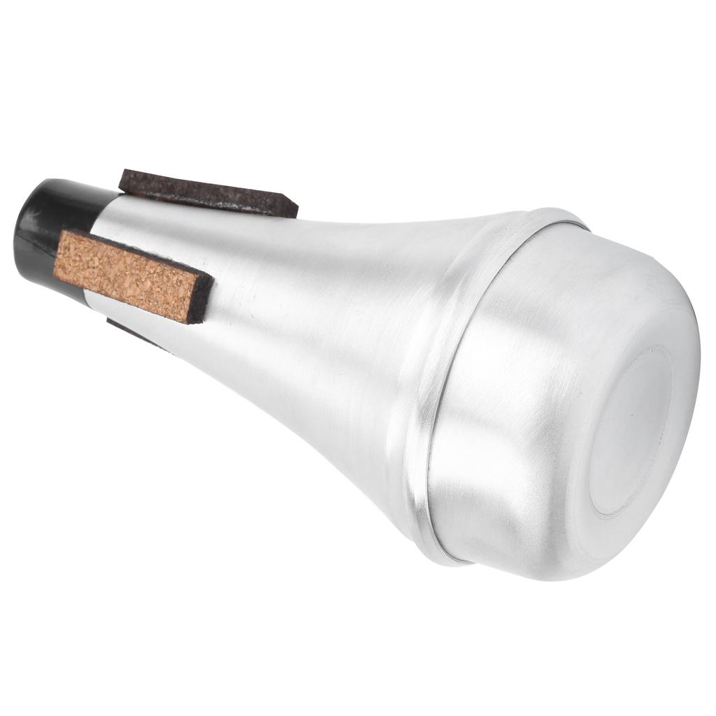 Труба Mute Straight Beginner Practice Silencer Universal Алюминиевый сплав M25 Silver S