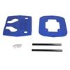 Battery Hold Down Tray Bracket Fit for Optima 3478 Batteries for Car Truck Boats ATVBlue