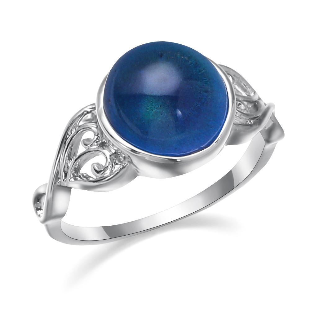 Gift New Fashion Gift For Women Girl Mood Ring Luminous Color Change Rings Temperature Control