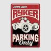 Can Am Ryker Parking Only Металлические таблички Настенные таблички для паба Пользовательские пабы Гараж Жестяной знак Плакат