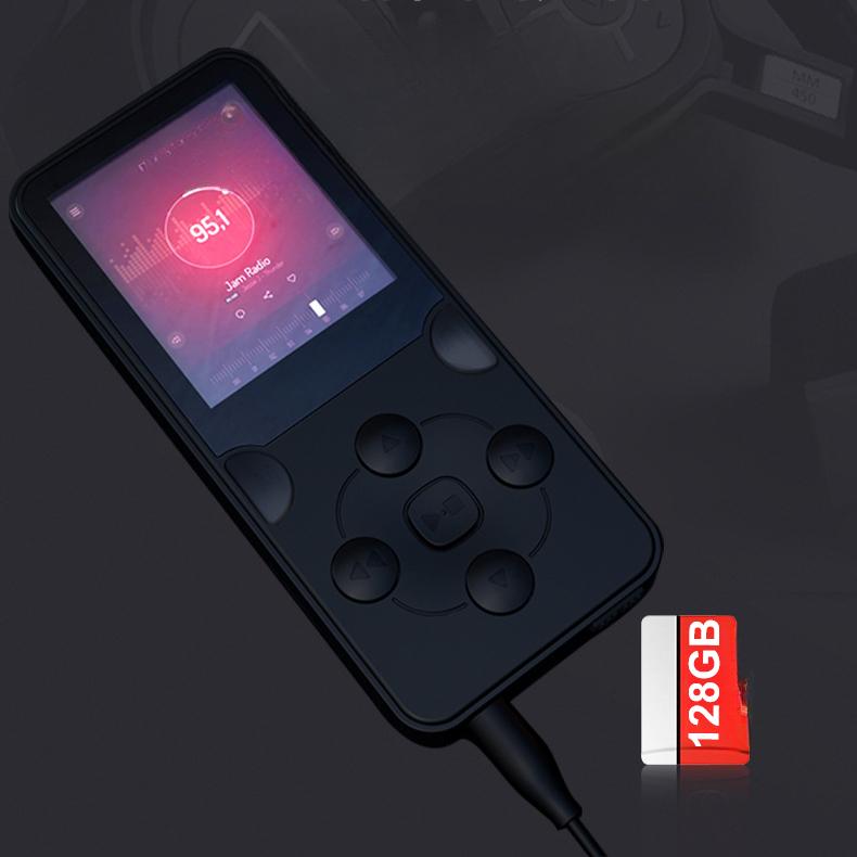 MP3-плеер для студентов, портативный с экраном, HIFI музыка, MP4, внешний динамик, компактный, со слотом для карт
