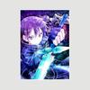 Японский аниме Sword Art Online Плакат Ретро Белые бумажные постеры Фреска Настенная живопись Домашний декор Гостиная Бар Кафе Украшение Картина