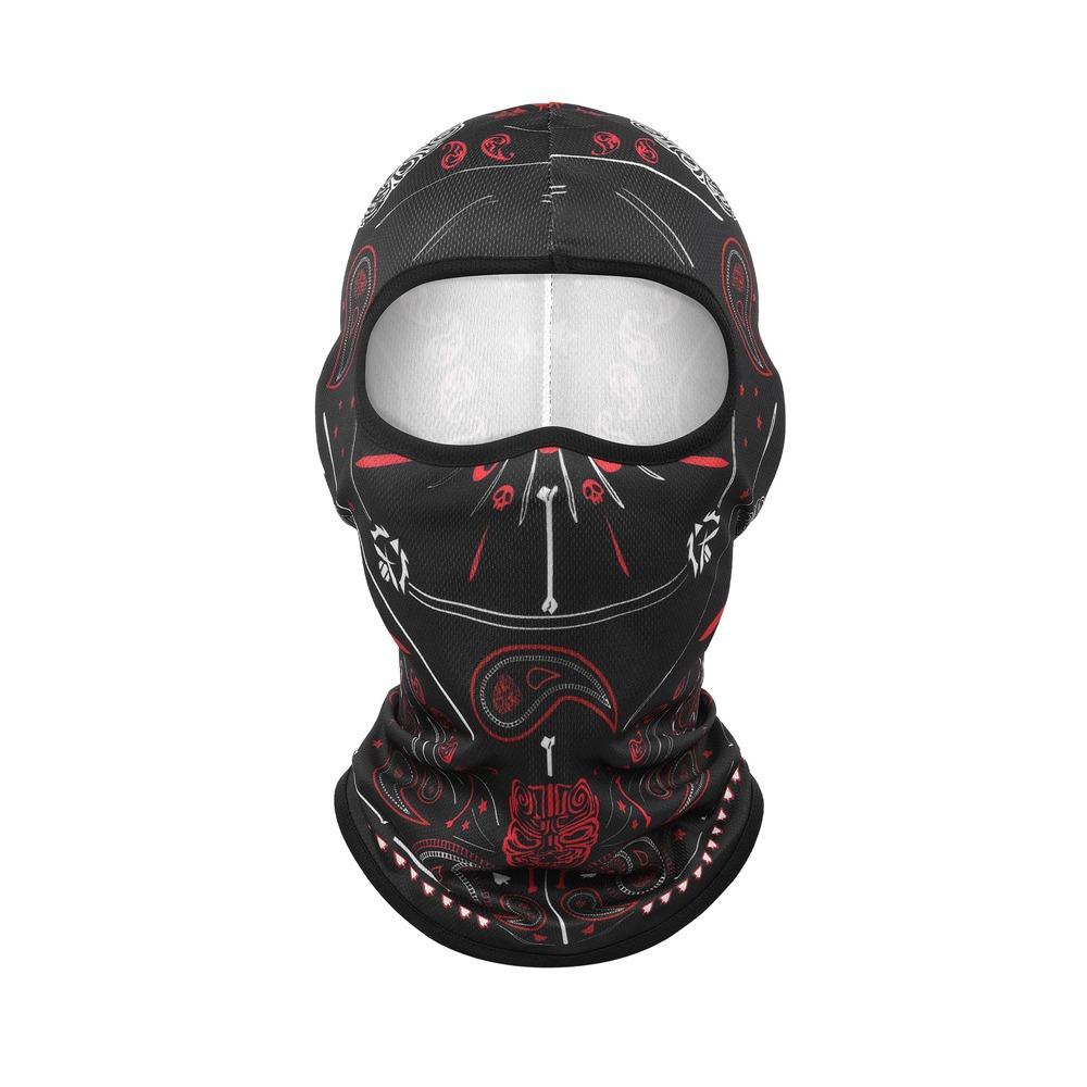 Breathable Cool Balaclava Ice Silk Face Cover Headwear Fashion Full Face Cap  Motorcycle Riding