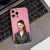Actress Natalia Dyer  Phone Case For iPhone 17,16,15,14,13,12,11 Plus,Pro Max,XS,Soft Silicone Black Cover