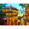 5d Diy Алмазная картина Здание Пейзаж Вышивка крестом Мозаика Вышивка Замок Домашний декор Подарок ручной работы
