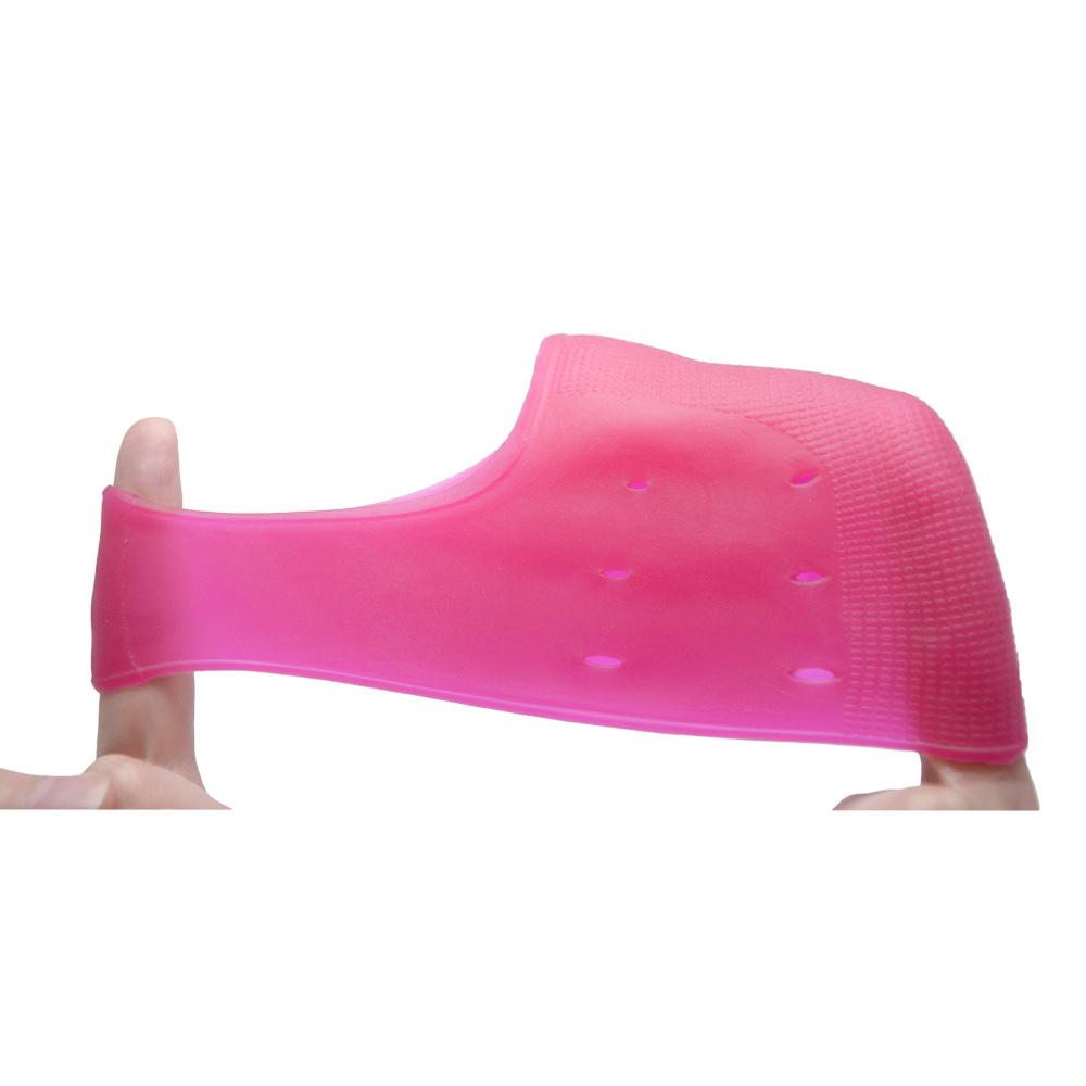 Sumifun Разноцветные носки на пятке, силиконовые носки с защитой пятки