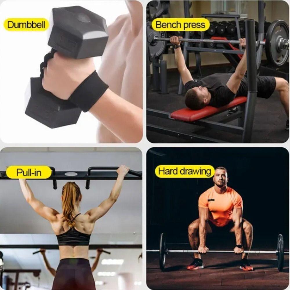 Wrist Protect Half Finger Gloves Anti-Slip Workout Mittens Unisex Weightlifting Gloves Fishing