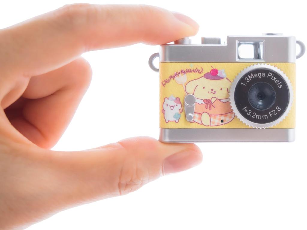 Kenko Digital Toy Sanrio Characters Sweets Photo and Video MicroSD Card 481059 Camera, Pompompurin, 1.31 Megapixels, Recording, Slot,