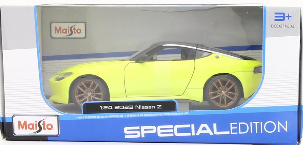 Kyosho Maisto Nissan Z 2023 Yellow Finished Product 1/24