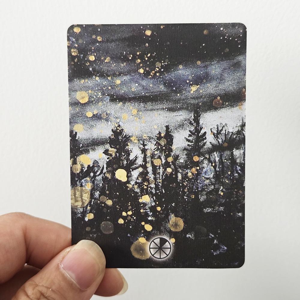 Колесо жизни Астрологические карты 55 шт. Карты Оракула 9*6 см