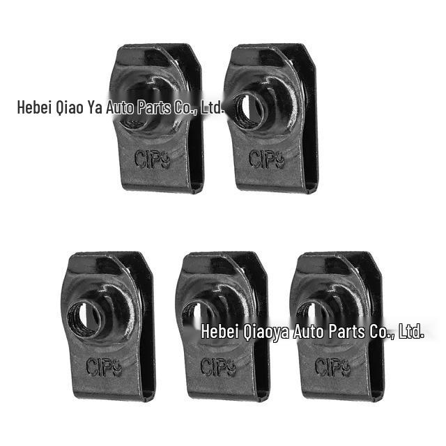 Набор: 35 болтов для защиты капота и 70 металлических U-образных клипс с винтами