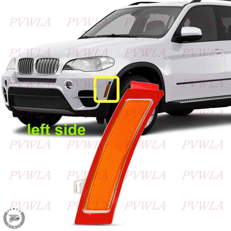 Front Bumper Indicator No Bulbs For BMW X5 E70 LCI 35dX 35iX 50iX 2010 2011 2012 2013 Turn Signal Lamp 63147274433 63147274434