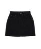 Ledeoli Corduroy Mini Skirt [Black]