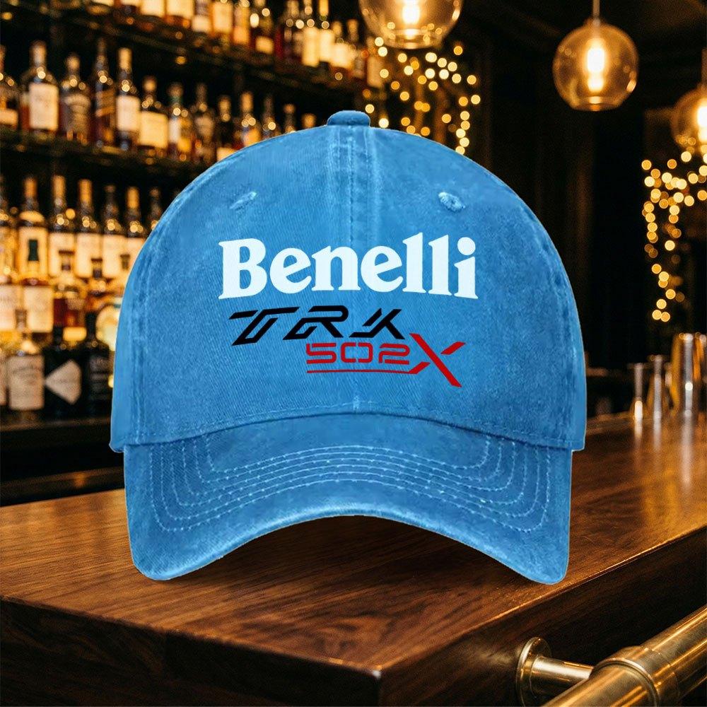 Ретро-бейсболка с эффектом потертости для мотоцикла Benelli, легкая, с принтом, модная мужская всесезонная кепка