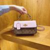 New Mini 18 Moonlight Treasure Box Bag Classic Versatile Shoulder Crossbody Portable Small Square Bag