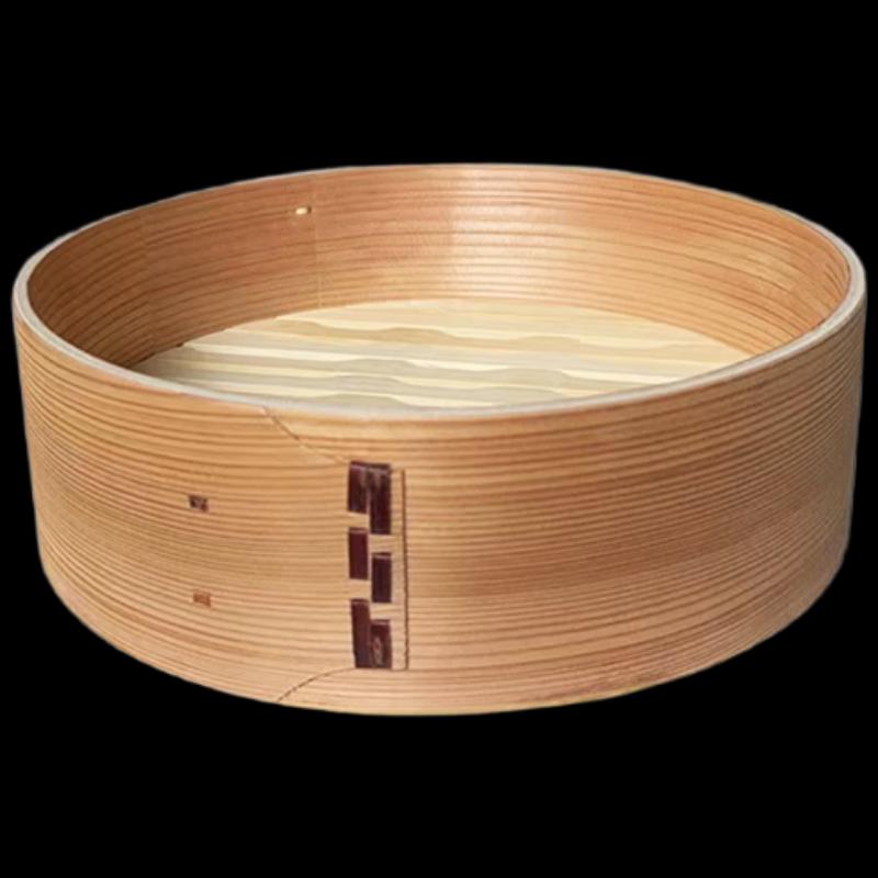 Huihuang Bamboo Steamer Basket with Reverse-Tooth Design