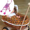 Кукла Игра в pretend-play Тележка-переноска Раннее развитие Коляска Складывается для Девочек Детская Вечеринка