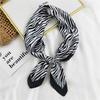 Модный декоративный шарф, повязка для волос, резинка для волос 70, маленький квадратный шарф, шелковый шарф, женский весенне-осенний универсальный маленький шарф, профессиональный шарф