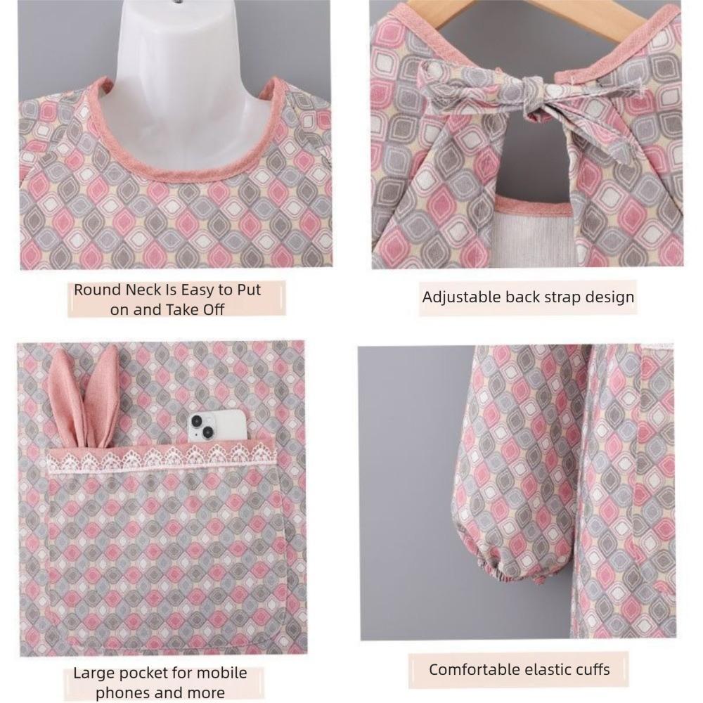Cute Cooking Apron Rabbit-ear Pattern Household Apron Fashion Baking Overalls Kitchen