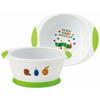 Rice Bowl, Easy-Scooping, Children's Tableware, Very Hungry Caterpillar Design, 12.5 X 10 X 5.2cm (WP2)