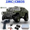 C8835 1/14 Радиоуправляемая машина 4WD Внедорожник 2.4G Автомобиль с дистанционным управлением Военный Джип RC Игрушки В Подарок Симуляция Преодоления Препятствий Вездеходный RC Гусеничный