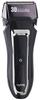 Rechargeable AC Type 3D Shaver Black [Vegetable] (3 Blades) GD-S308