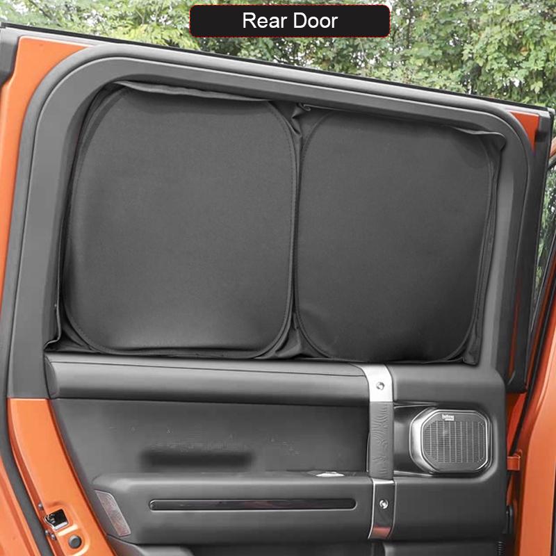 Car Black Window Privacy Sunshade For JETOUR G700 2026-Present Auto Anti-UV Heat Insulation Protect Cover Interior Accessory
