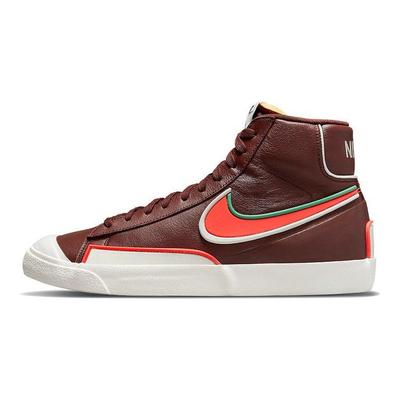 Blazer Mid 77 Infinite Bronze Eclipse Crimson Мужские кроссовки Коричневые Ярко-Малиновые Light-Bone DA7233-200