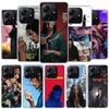 Anime Vagabond Samurai Phone Case For Xiaomi Redmi Note 15 14 13 12 11 10 Pro Plus 14S 12S 11S 11T 11E 10S Soft Fundas Shell Red
