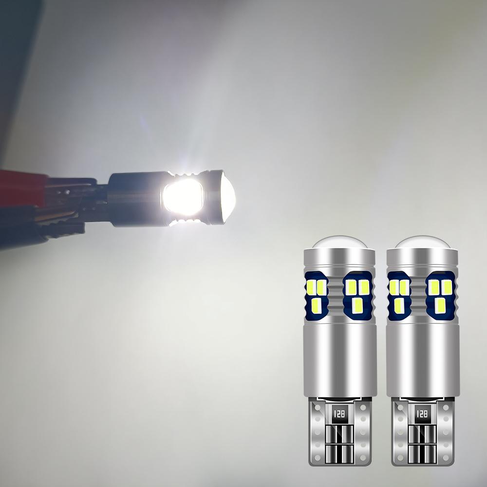 2 шт. Автомобильная сигнальная лампа T10 W5W Led Canbus лампы 18SMD 2014 чипы W5W 168 194 автомобильный светильник для чтения в салоне клиновые боковые лампы 12 В