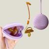 Silicone Soother Container Box Round Nipple Storage Bag New Baby Pacifier Holder  for Outdoor