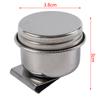 Painting Oil Pot Stainless Steel Oil Painting Double Palette Cup Oil Painting Palette Cup
