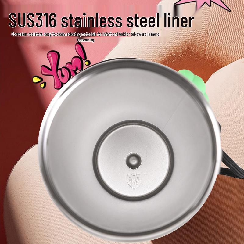 Термокружка из нержавеющей стали 316 Aurora с ручкой и соломинкой - Креативная автомобильная кружка