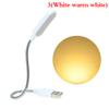 Mini Flexible Laptops Usb Led Light Reading Table Desk Lamp For Power Bank Pc
