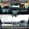 For Land Rover Discovery 3 4 2005-2016 LR3 LR4 Car-styling Suede Leather Black/Brown Dashmat Dashboard Cover Pad Dash Mat Carpet