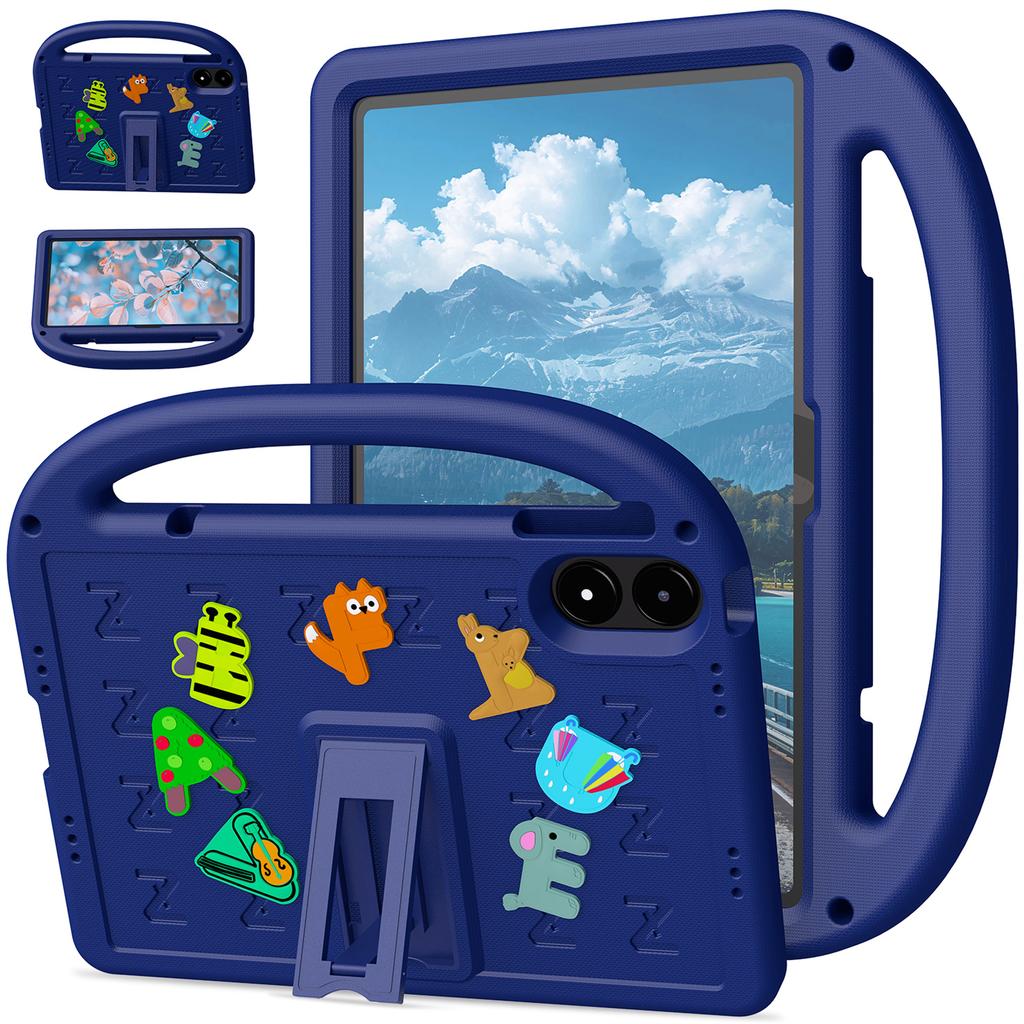 Tablet Case For Xiaomi Redmi Pad Pro/Pad Pro 5G/Poco Pad 5G/4G Kickstand EVA+PC Cover with Shoulder Strap