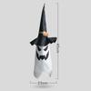 Halloween Decoration LED Flashing Light Festival Dress Up Glowing Wizard Ghost Hat Lamp Horror Atmosphere Decor Hanging Lantern