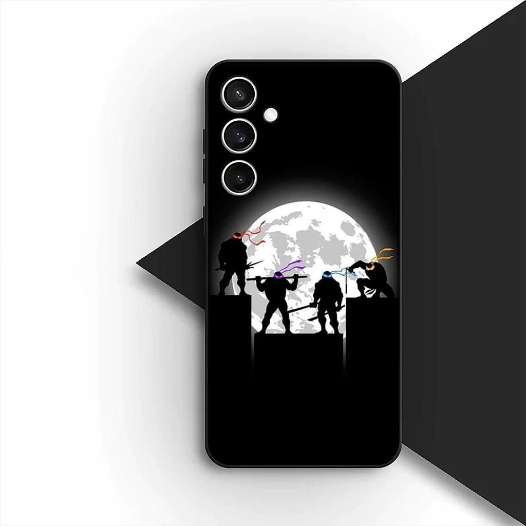 Phone Cover for Motorola Moto G86 G57 E14 E15 G14 G34 G35 G84 G24 A54 G15 Power E22 Soft Case Ninjas Anime T-Turtles Cartoon