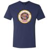 Мужская футболка Minnesota Flag State Pride Hometown Triblend - Винтажный темно-синий