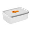 Прямоугольные контейнеры для хранения продуктов питания, прозрачные универсальные пластиковые ланч-боксы для микроволновки, для кухни