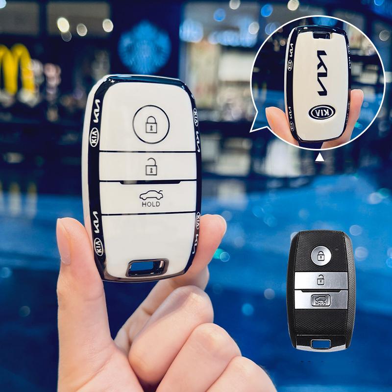 2026 Горячая Автомобильная Наклейка Мягкий ТПУ Чехол-Защита для Автомобильного Ключа Брелок Для Kia Rio Sportage R Optima Rio5 Sorento Niro Soul Ceed Cerato