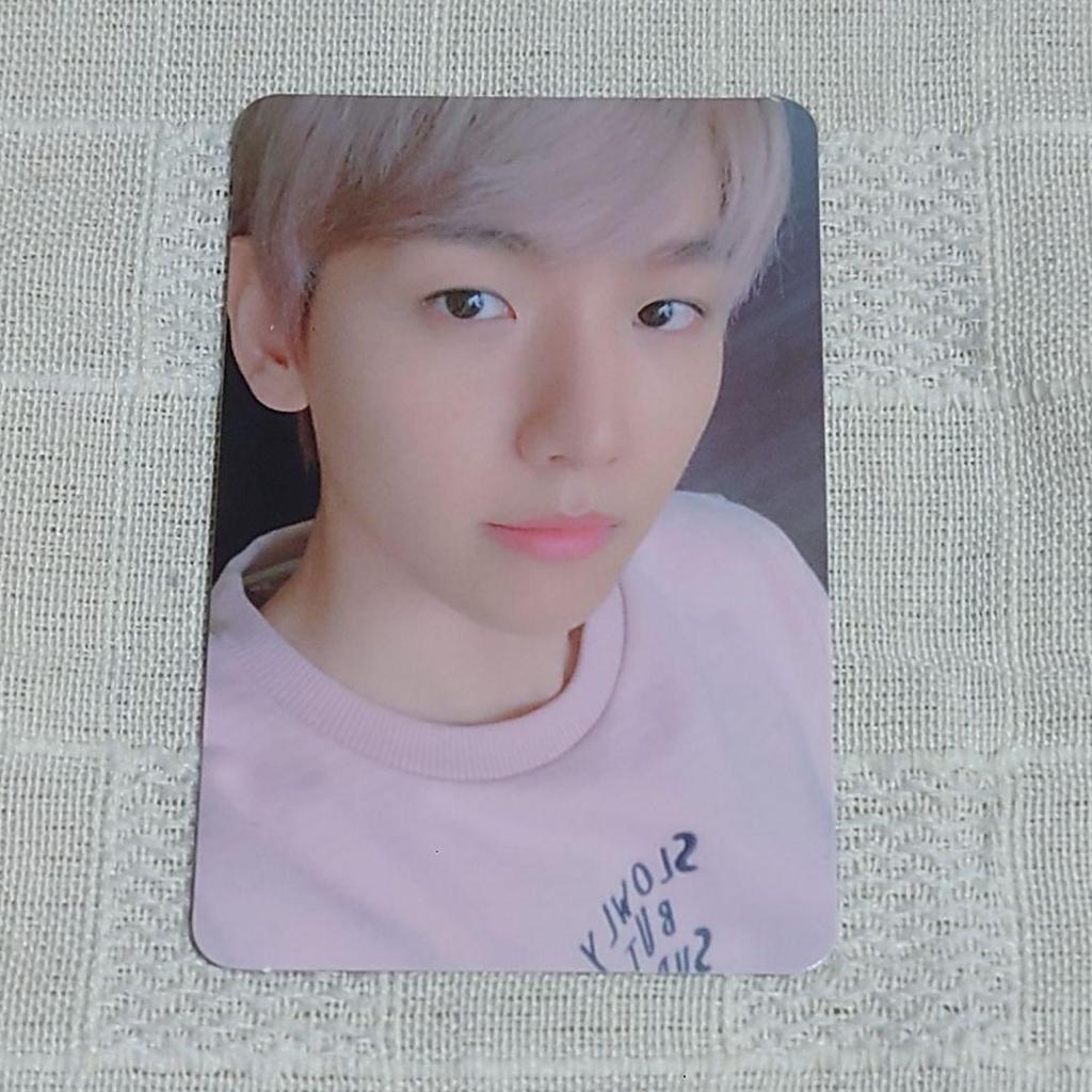 [USED] EXO Baekhyun Commemorative Medal with Trading Card