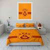 Gold Bedding Set with Logo Design Bedding Duvet Cover Set Duvet Cover Pillowcases (1 * Duvet Cover 2 * Pillowcases, without duvet insert)