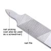 WTEMPO Портативный складной щипчик для ногтей брелок из нержавеющей стали щипчик для ногтей с кольцом креативный подарок своими руками на праздник дверной ключ автомобильный ключ декоративный кулон