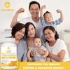 Premium bee pollen capsules, brighten skin tone, boost immunity, and replenish energy. 120 vegetarian capsules.
