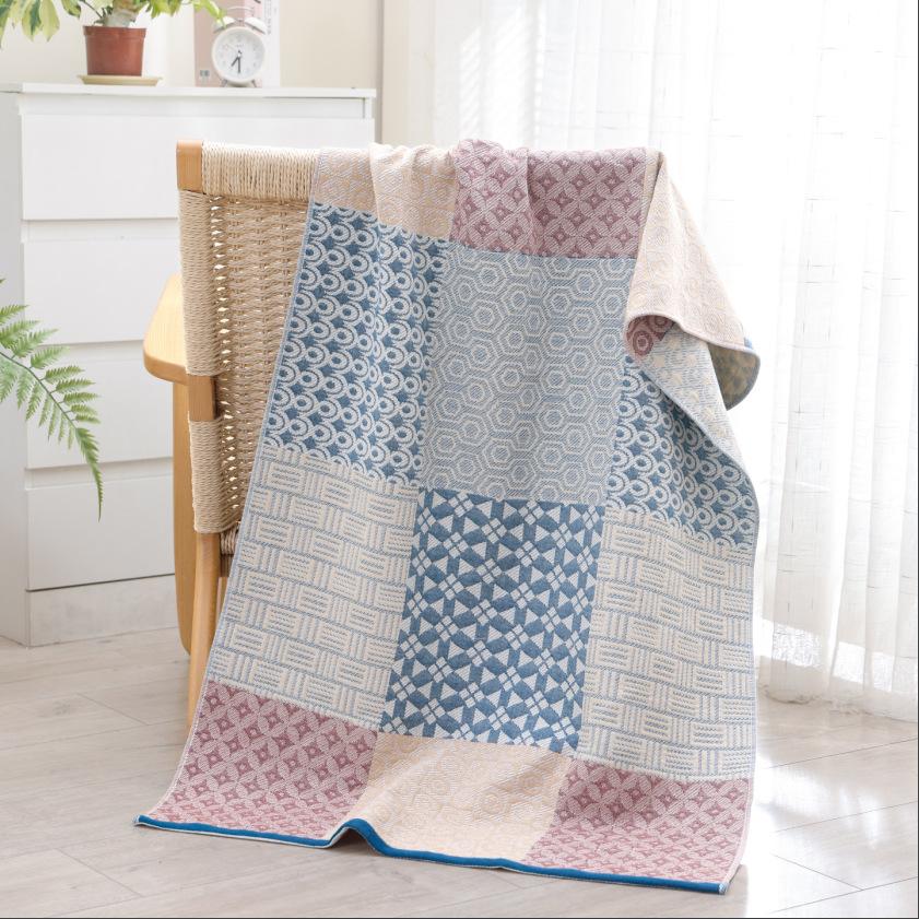 Multi-Layer Gauze Cotton Bath Towel Soft And Comfortable Beach Towel Ethnic Style Sun God Skin-Friendly Water Absorption