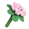 Simple Decoration Handiwork Resin 1:12 Scale Girls Pretend Play Miniature Bouquet Kids Toy Dollhouse Simulation