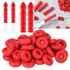 20PCS New Silicone Caulk Protective Cap Open Caulking Sealing Glue Tip Sealing Cap Reuse Dustproof Tube Sealer Caps Home