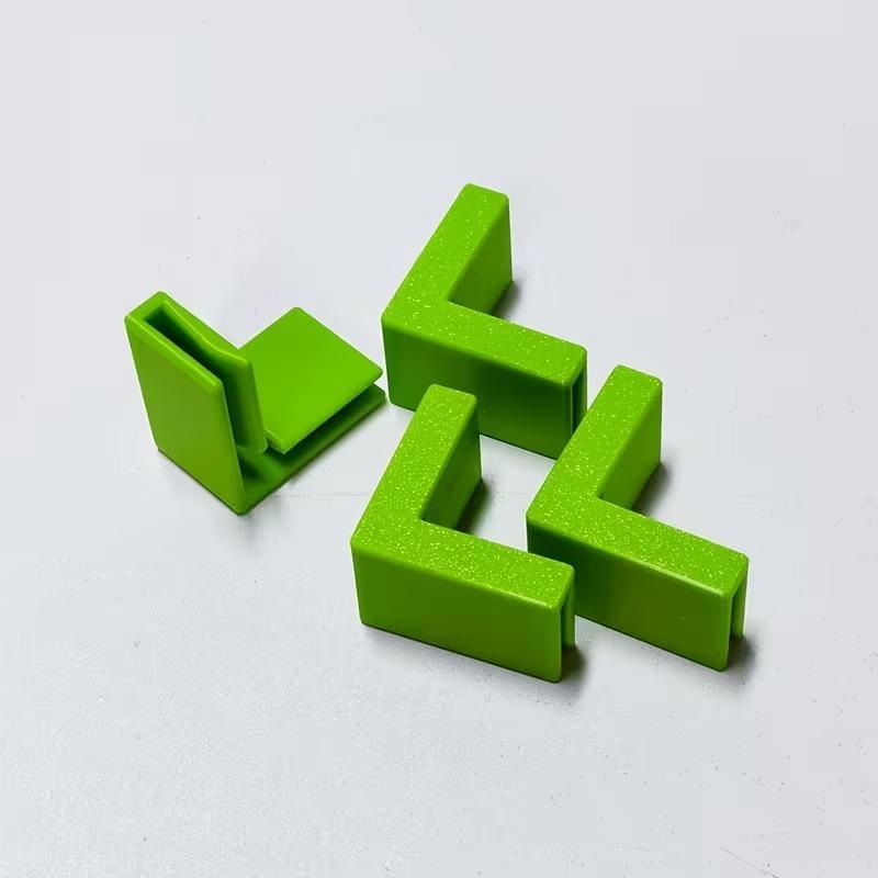 1 шт. 3D-печатные угловые зажимы для картонных коробок (прямой угол), фиксирующие зажимы для усиления краев гофрокоробки для повторного использования и изготовления коробок.