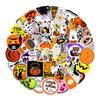 50 New Halloween Graffiti Stickers Mobile Phone Water Cup Computer Decoration Stickers